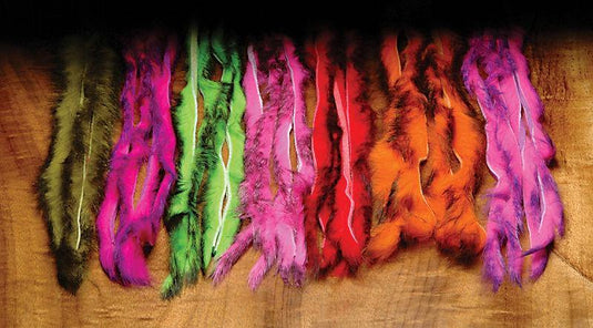 Hareline - Two Toned Rabbit Strips - Rocky Mountain Fly Shop