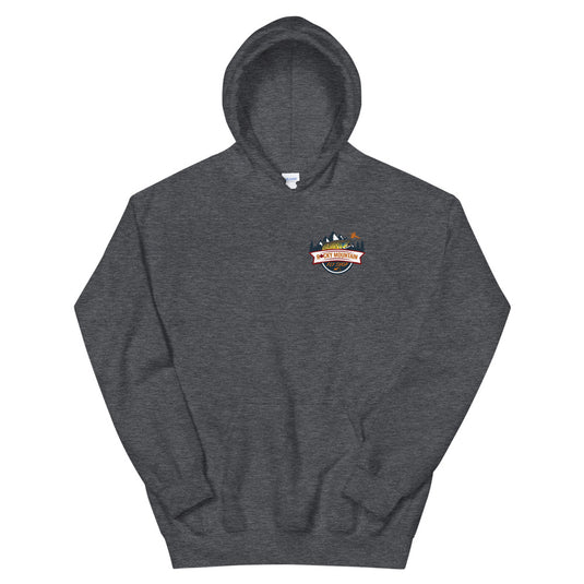 Rocky Mountain Fly Shop - Squatchy Brown Trout Unisex Hoodie