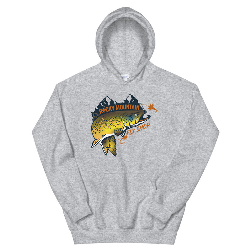 Load image into Gallery viewer, Rocky Mountain Fly Shop - Rocky Mountain Unisex Hoodie
