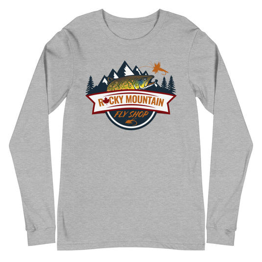 Rocky Mountain Fly Shop - RMFS Logo Unisex Long Sleeve Tee
