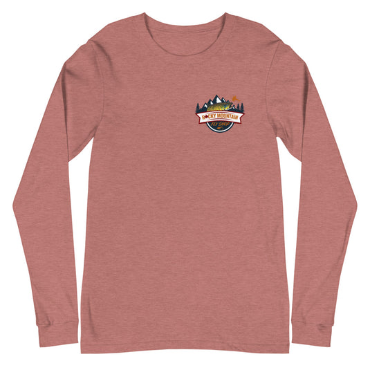 Rocky Mountain Fly Shop - Rocky Mountain & Logo Unisex Long Sleeve Tee