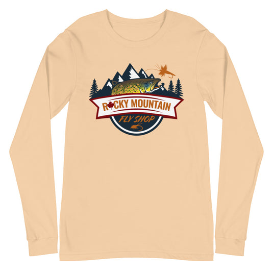 Rocky Mountain Fly Shop - RMFS Logo Unisex Long Sleeve Tee