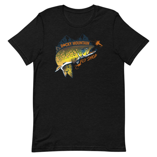 Rocky Mountain Fly Shop - Rocky Mountain Short-Sleeve Unisex T-Shirt