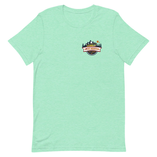 Rocky Mountain Fly Shop - Squatchy Brown Trout Short-Sleeve Unisex T-Shirt